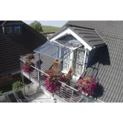 Palram - Canopia Canopy Vega 2000 Grey Clear -Garden Care Specialty Shop 12806781 1724833199610652