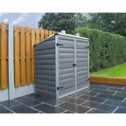 Palram - Canopia Voyager Pent Shed - Dark Grey -Garden Care Specialty Shop 12806862 1154833195596958