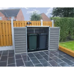 Palram - Canopia Voyager Pent Shed - Dark Grey -Garden Care Specialty Shop 12806862 1364833196027977