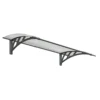Palram - Canopia Canopy Neo 1350 Grey Twinwall -Garden Care Specialty Shop 12807312 1134831962958305