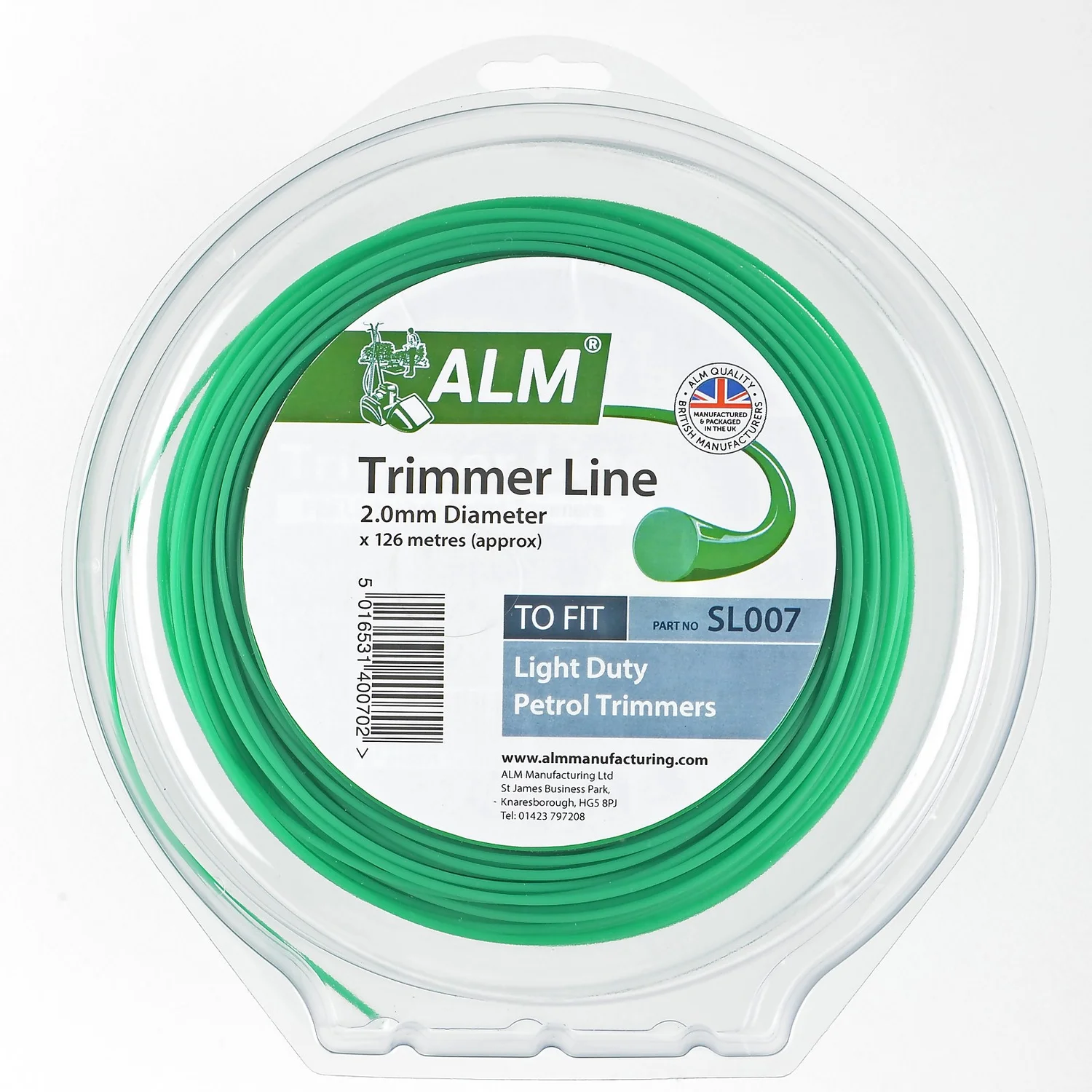 ALM Replacement Trimmer Line - 2.0mm X 126m 3 ALM Replacement Trimmer Line - 2.0mm X 126m