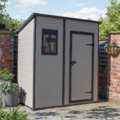 Keter Manor 6 X 4ft Outdoor Garden Pent Storage Shed - Beige/Brown 20 Keter Manor 6 X 4ft Outdoor Garden Pent Storage Shed - Beige/Brown -Garden Care Specialty Shop 12808002 1235036430926232