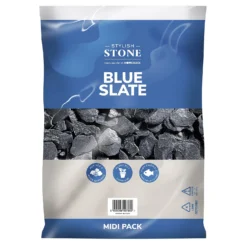 Stylish Stone Blue Slate 20mm - Midi Pack - 9kg -Garden Care Specialty Shop 12808153 1874902947198100