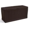 Keter Marvel Plus Outdoor Garden Storage Box 270L - Brown -Garden Care Specialty Shop 12808515 1524900023225876
