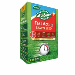 Gro-Sure Fast Acting Lawn Seed - 80m²