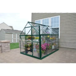 Palram 6 X 8ft Canopia Harmony Greenhouse - Green 15 Palram 6 X 8ft Canopia Harmony Greenhouse - Green -Garden Care Specialty Shop 12810587 6764833169905408