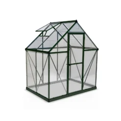 Palram 6 X 4ft Canopia Harmony Greenhouse - Green -Garden Care Specialty Shop 12810593 4174833168999159