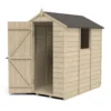 Forest Overlap 6 X 4ft Pressure Treated Apex Shed -Garden Care Specialty Shop 12810807 1944831884570210