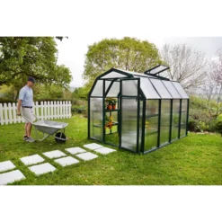 Palram 6 X 8ft Canopia Eco Grow Greenhouse - Green 18 Palram 6 X 8ft Canopia Eco Grow Greenhouse - Green -Garden Care Specialty Shop 12810861 2034833198695610