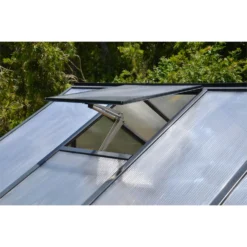 Palram 8 X 12ft Canopia Glory Greenhouse - Grey 11 Palram 8 X 12ft Canopia Glory Greenhouse - Grey -Garden Care Specialty Shop 12811084 8274833197233368