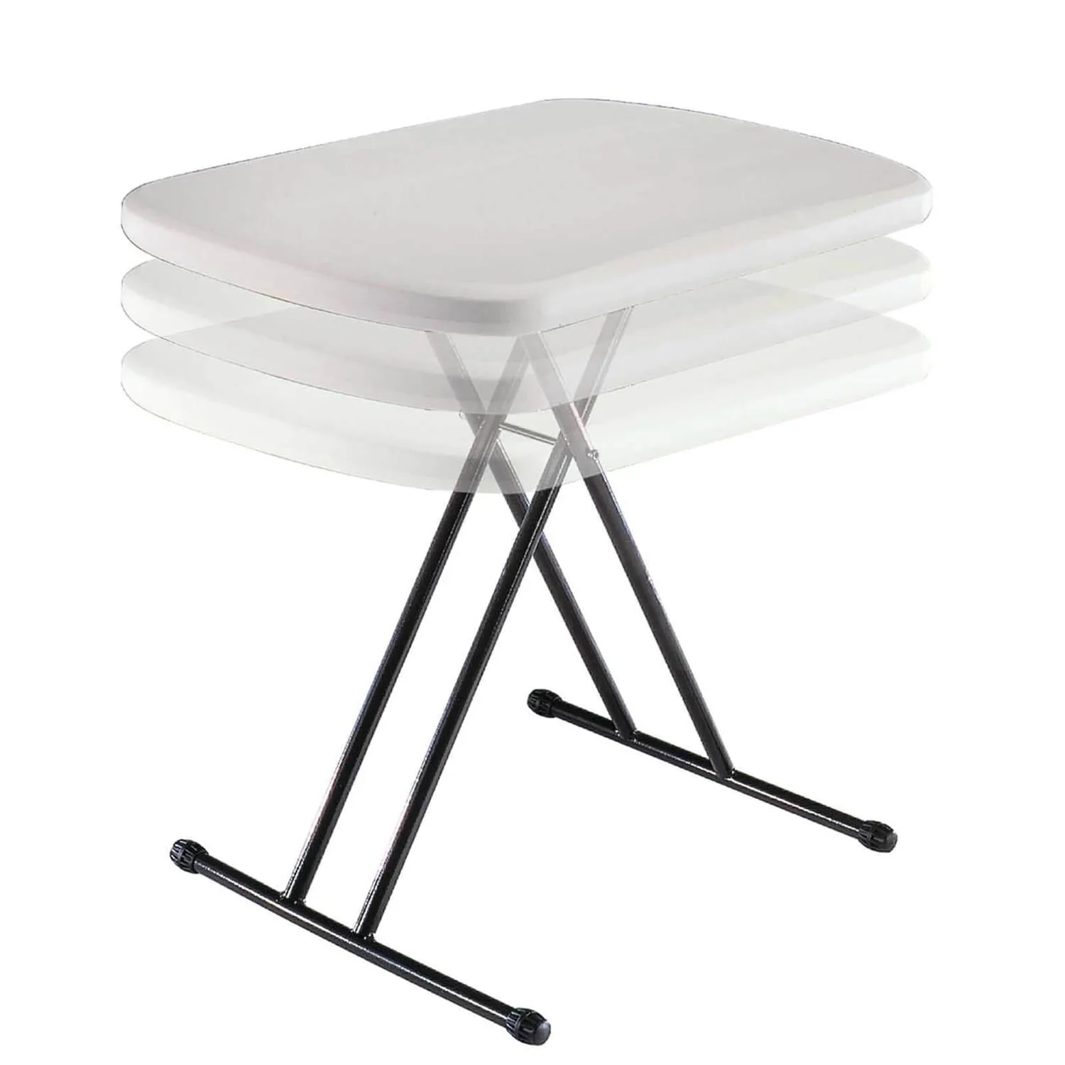Lifetime Personal Trestle Plastic Table - 658mm 5 Lifetime Personal Trestle Plastic Table - 658mm - Image 3