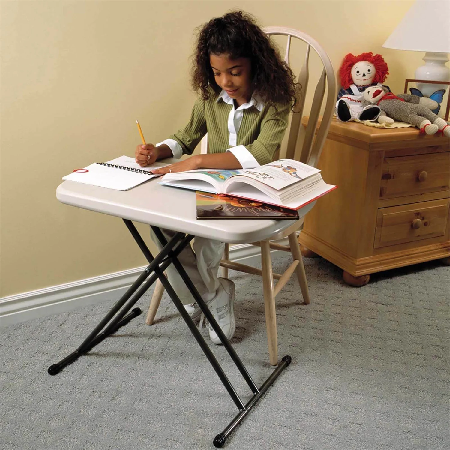 Lifetime Personal Trestle Plastic Table - 658mm 3 Lifetime Personal Trestle Plastic Table - 658mm
