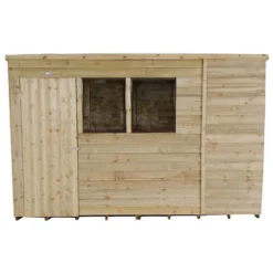 10x6ft Forest Wooden Overlap Pressure Treated Pent Shed -incl. Installation 15 10x6ft Forest Wooden Overlap Pressure Treated Pent Shed -incl. Installation -Garden Care Specialty Shop 12815042 1424845697869444