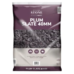 Stylish Stone Plum Slate 40mm - Large Pack - 19kg 7 Stylish Stone Plum Slate 40mm - Large Pack - 19kg -Garden Care Specialty Shop 12815204 5194902949043271