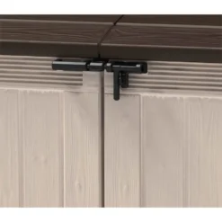 Keter Store It Out Ultra Outdoor Garden Storage Shed - Beige & Brown - 2000L -Garden Care Specialty Shop 12815621 9644833203803011