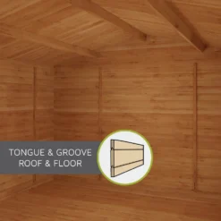 Mercia 2.6m X 3.3m Sherwood 19mm Log Cabin 19 Mercia 2.6m X 3.3m Sherwood 19mm Log Cabin -Garden Care Specialty Shop 12820080 1615023718479677