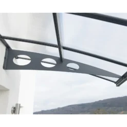 Palram - Canopia Canopy Herald 4460 Grey Clear 10 Palram - Canopia Canopy Herald 4460 Grey Clear -Garden Care Specialty Shop 12821845 1474833173686092