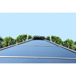 Palram - Canopia Roma Hexagonal Garden Gazebo Grey 12 Palram - Canopia Roma Hexagonal Garden Gazebo Grey -Garden Care Specialty Shop 12821930 1404833174889818