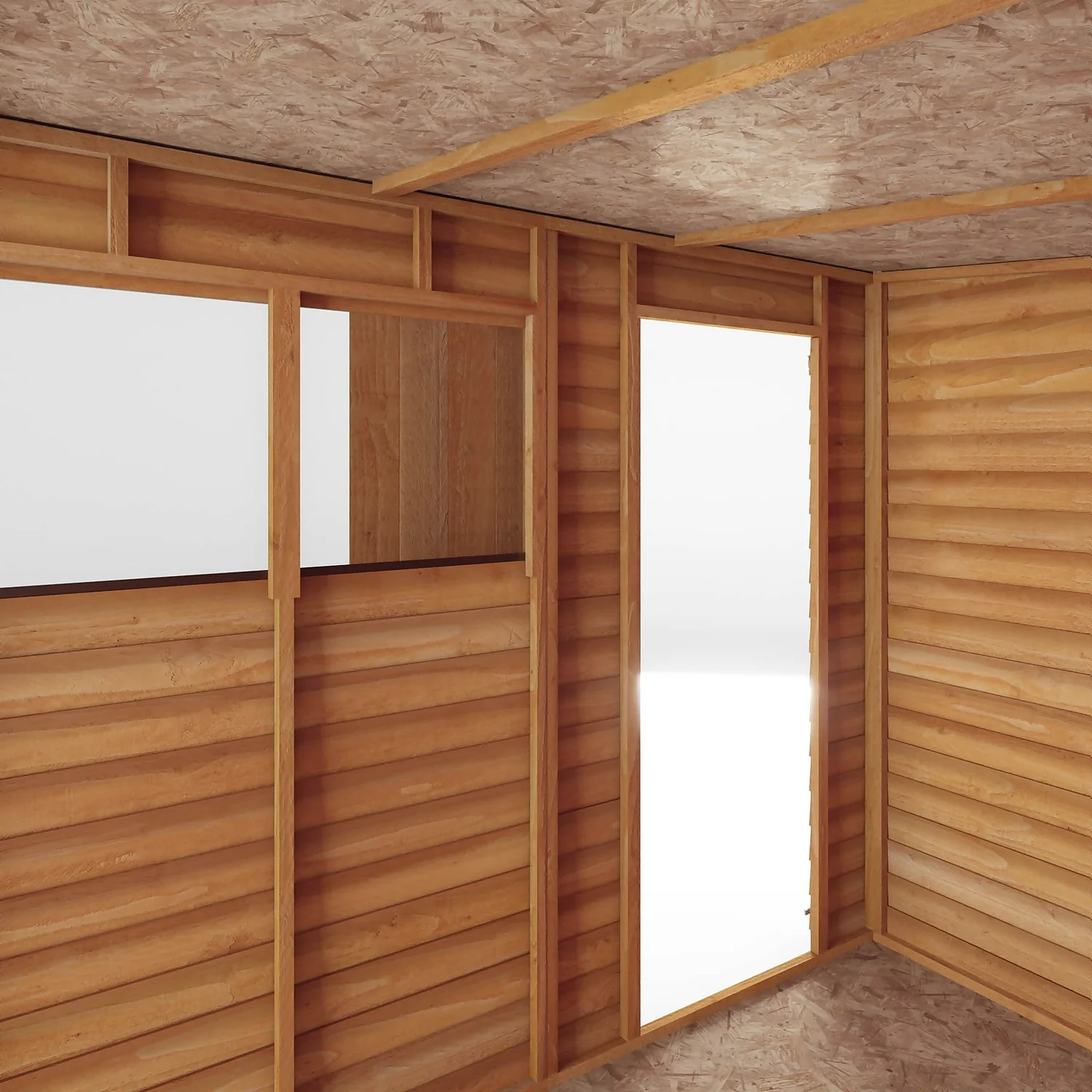 Mercia 8 X 6ft Overlap Pent Shed - Incl. Installation 6 Mercia 8 X 6ft Overlap Pent Shed - Incl. Installation - Image 4