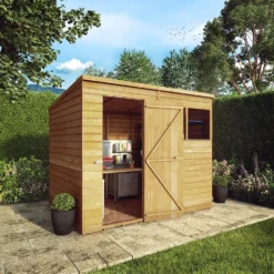 Mercia 8 X 6ft Overlap Pent Shed - Incl. Installation 13 Mercia 8 X 6ft Overlap Pent Shed - Incl. Installation -Garden Care Specialty Shop 12822313 7164976247545004