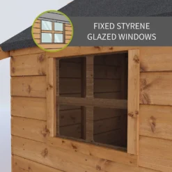 Mercia 8 X 7ft Honeysuckle Wooden Playhouse With Tower - Installation Included -Garden Care Specialty Shop 12822469 1254949332088505