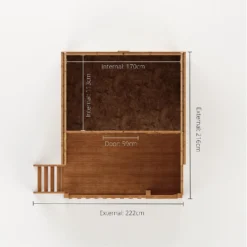 Mercia 8 X 7ft Honeysuckle Wooden Playhouse With Tower - Installation Included -Garden Care Specialty Shop 12822469 1864949332456128