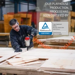 Mercia 8 X 7ft Honeysuckle Wooden Playhouse With Tower - Installation Included -Garden Care Specialty Shop 12822469 9594949332358634