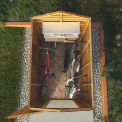 Mercia 6 X 4ft Overlap Apex Windowless Shed - Installation Included -Garden Care Specialty Shop 12822591 1885033314245882