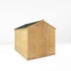 Mercia 8 X 6ft Overlap Apex Windowless Shed - Installation Included