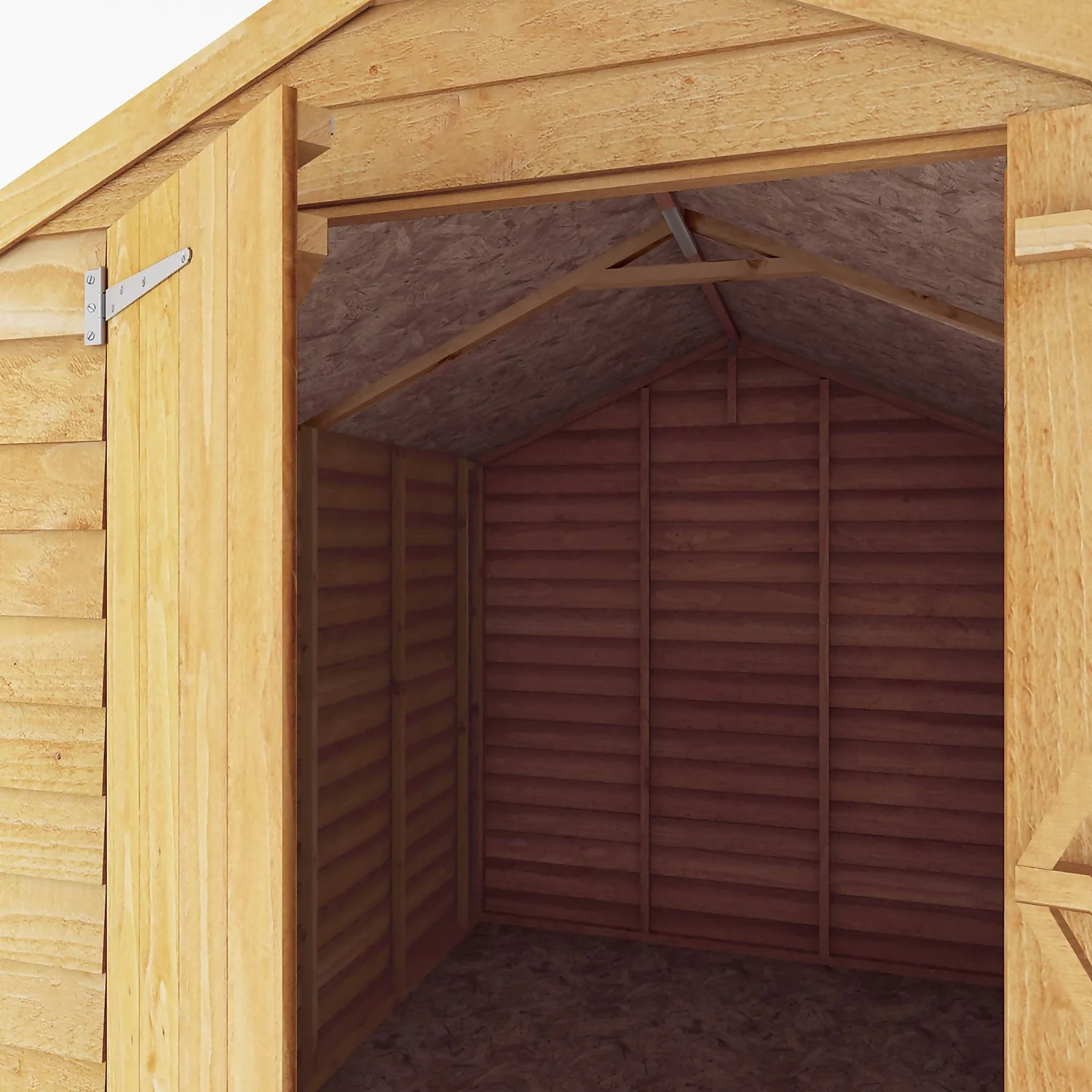 Mercia 10 X 6ft Overlap Apex Windowless Shed - Installation Included 7 Mercia 10 X 6ft Overlap Apex Windowless Shed - Installation Included - Image 5