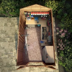 Mercia 10 X 6ft Overlap Apex Windowless Shed - Installation Included 14 Mercia 10 X 6ft Overlap Apex Windowless Shed - Installation Included -Garden Care Specialty Shop 12822596 1755051417016342