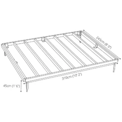 Mercia 10x8ft Pressure Treated Wooden Shed Base - Installation Included 16 Mercia 10x8ft Pressure Treated Wooden Shed Base - Installation Included -Garden Care Specialty Shop 12822610 1024832958709059