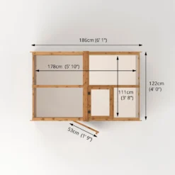 Mercia 4 X 6ft Traditional Greenhouse - Incl. Installation 21 Mercia 4 X 6ft Traditional Greenhouse - Incl. Installation -Garden Care Specialty Shop 12825393 1165028840016122