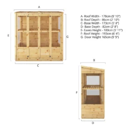 Mercia Tall Wall Greenhouse - Incl. Installation 21 Mercia Tall Wall Greenhouse - Incl. Installation -Garden Care Specialty Shop 12825554 1114996230718173