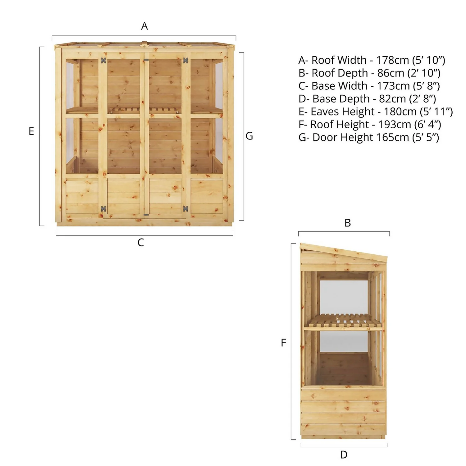 Mercia Tall Wall Greenhouse - Incl. Installation 12 Mercia Tall Wall Greenhouse - Incl. Installation - Image 10