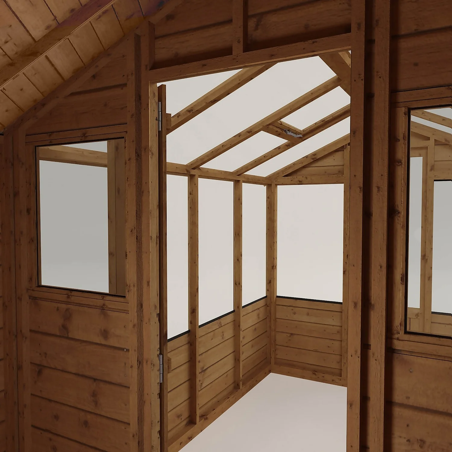 Mercia 12 X 6ft Traditional Apex Greenhouse Combi - Installation Included 7 Mercia 12 X 6ft Traditional Apex Greenhouse Combi - Installation Included - Image 5