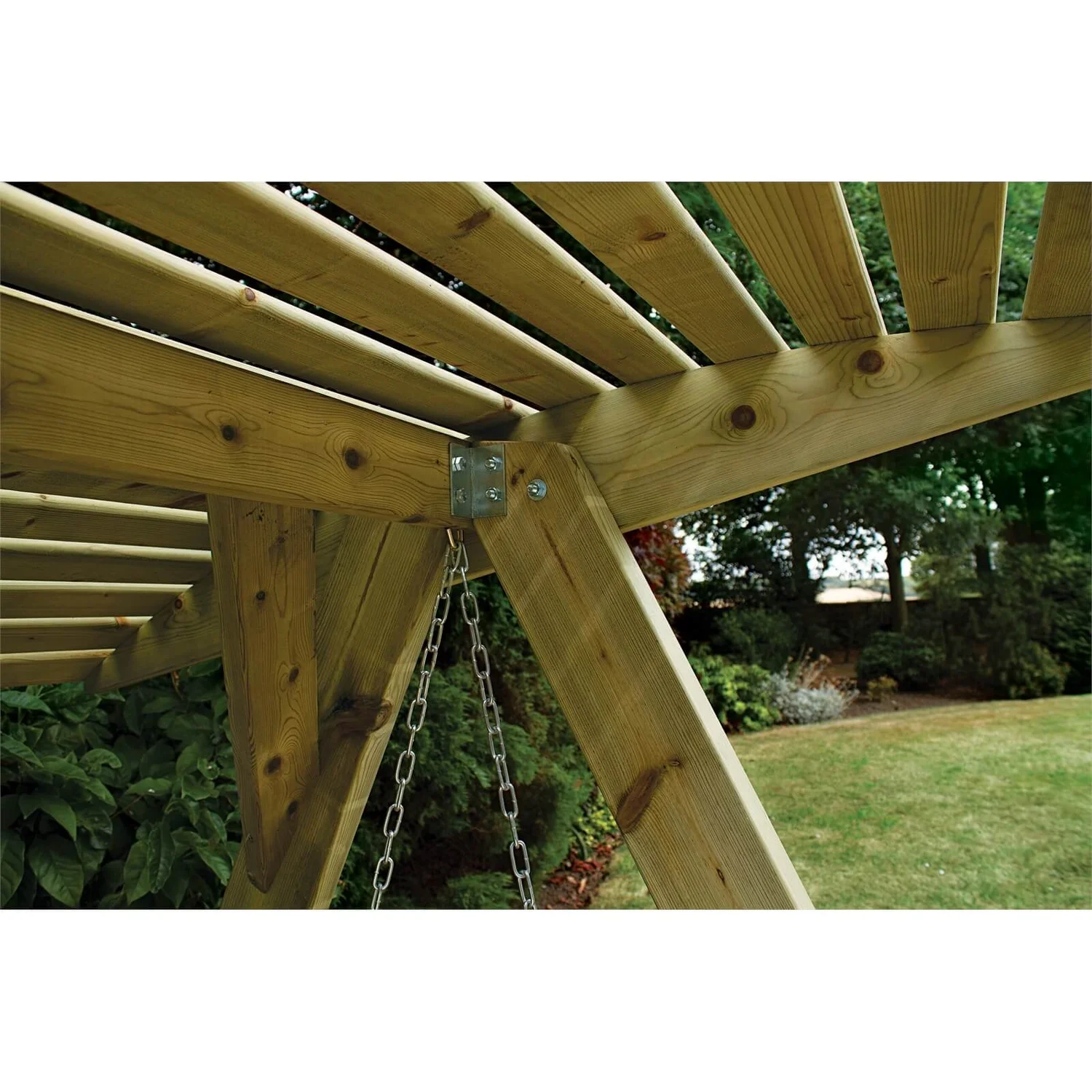 Anchor Fast FSC Wooden 2 Seater Swing Seat 4 Anchor Fast FSC Wooden 2 Seater Swing Seat - Image 2