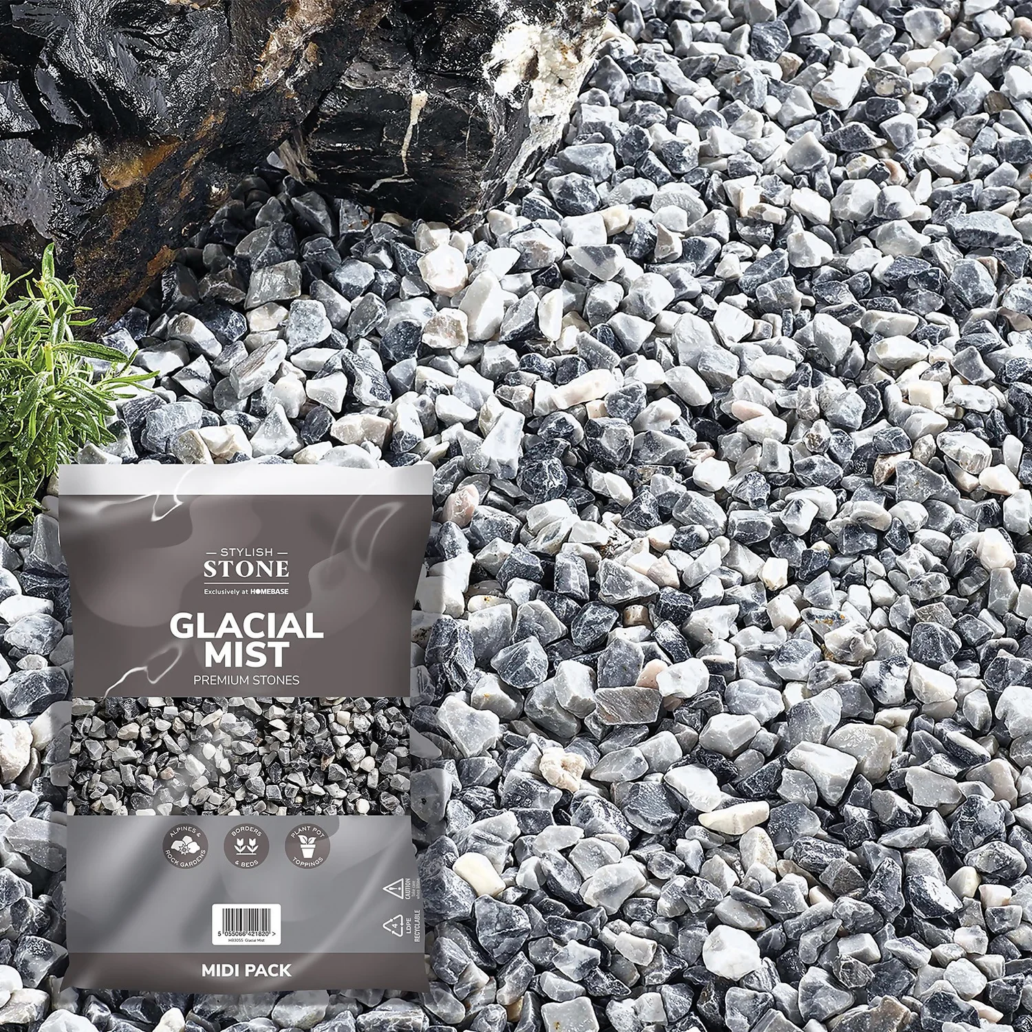 Stylish Stone Glacial Mist -Midi Pack - 9kg 3 Stylish Stone Glacial Mist -Midi Pack - 9kg
