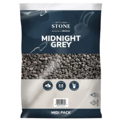 Stylish Stone Midnight Grey - Midi Pack - 9kg -Garden Care Specialty Shop 12826536 6444902951245481