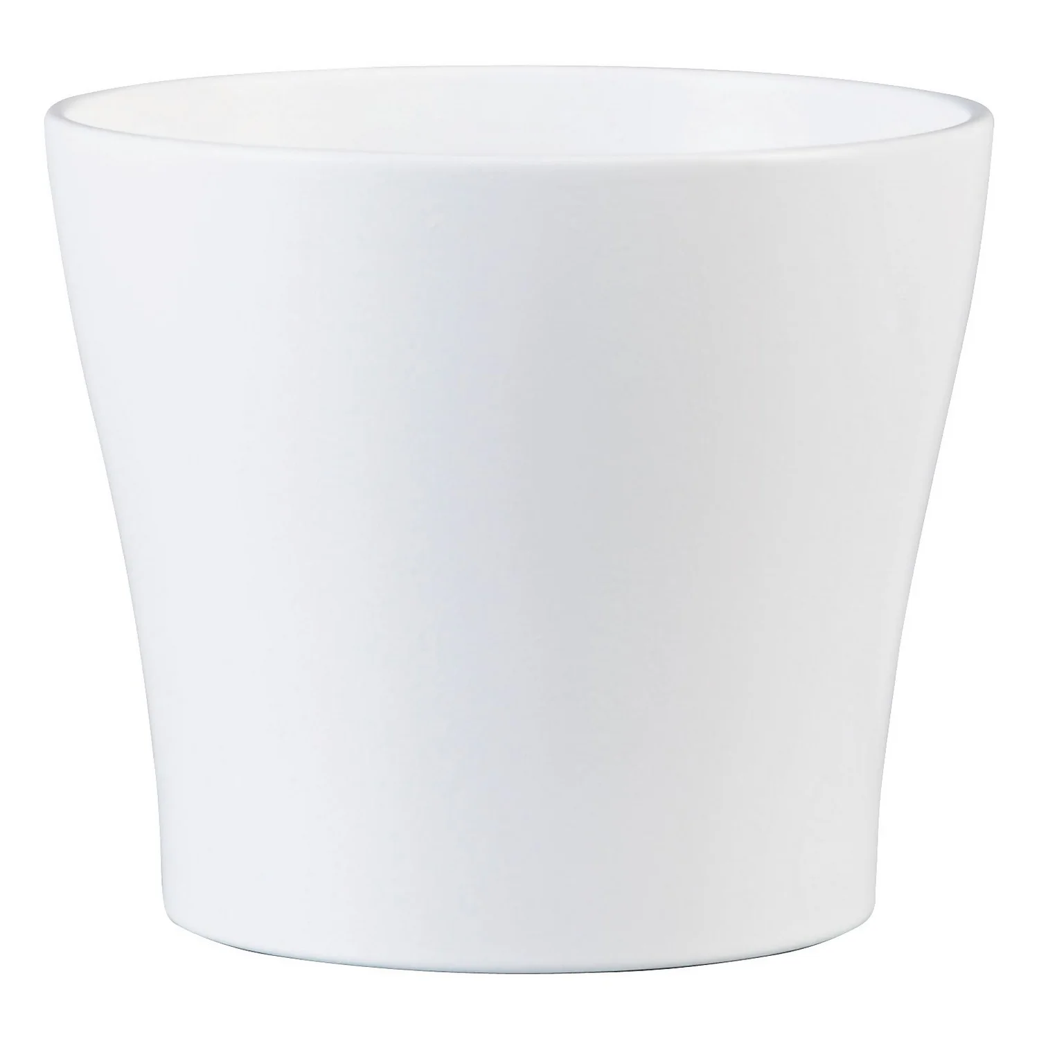 White Plant Pot - 11cm 3 White Plant Pot - 11cm