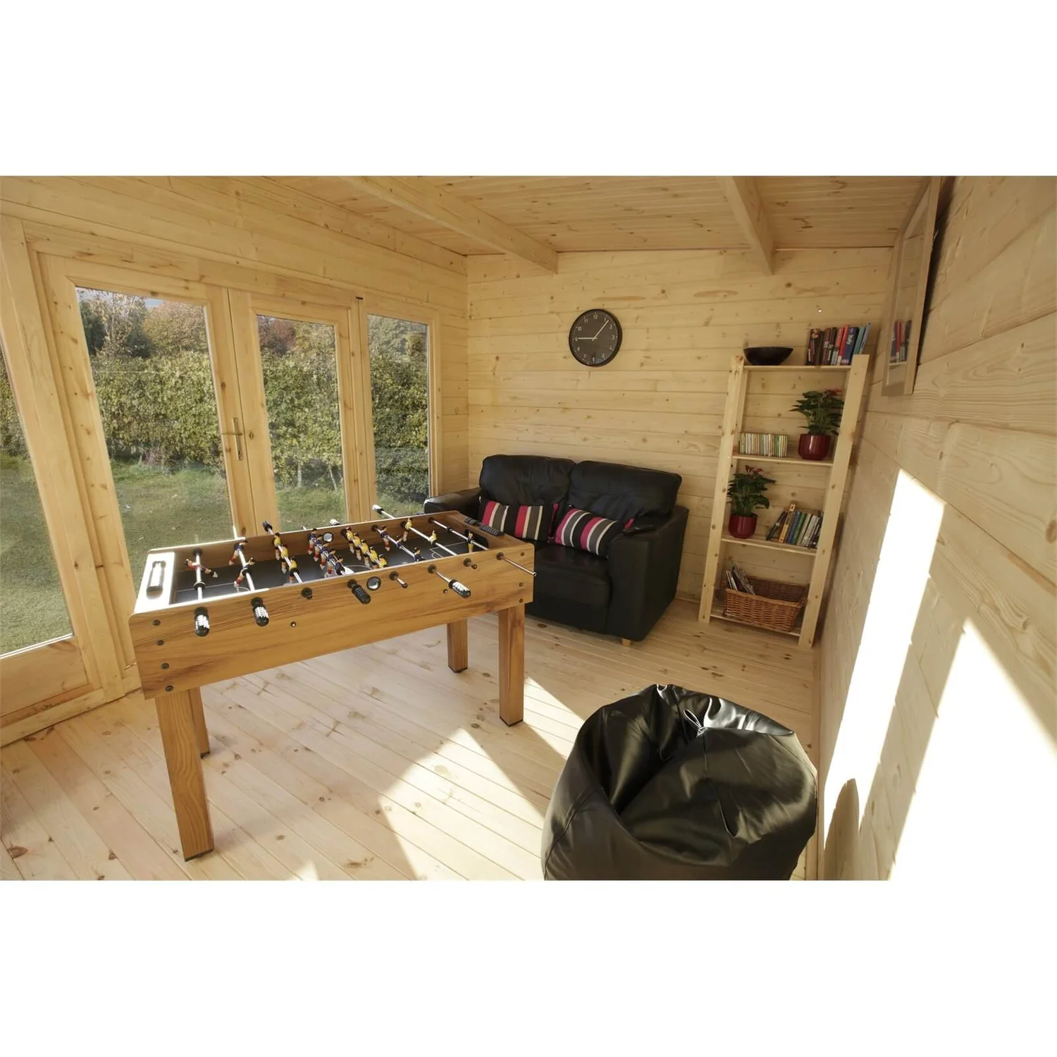 Melbury 4.0m X 3.0m Log Cabin Single Glazed 24kg Polyester Felt, No Underlay 9 Melbury 4.0m X 3.0m Log Cabin Single Glazed 24kg Polyester Felt, No Underlay - Image 7