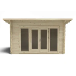 Melbury 4.0m X 3.0m Log Cabin Single Glazed 24kg Polyester Felt, No Underlay 15 Melbury 4.0m X 3.0m Log Cabin Single Glazed 24kg Polyester Felt, No Underlay -Garden Care Specialty Shop 12832771 4424833196878720