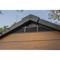 Keter Newton 7.5 X 11ft Outdoor Plastic Garden Storage Shed - Brown 15 Keter Newton 7.5 X 11ft Outdoor Plastic Garden Storage Shed - Brown -Garden Care Specialty Shop 12833045 1264832986567164