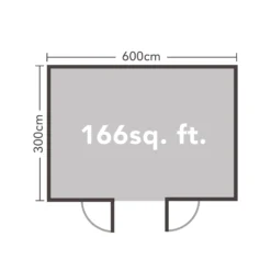 Forest Arley 6.0m X 3.0m Cabin Double Glazed 24kg Polyester Felt, Plus Underlay - Installation Included 13 Forest Arley 6.0m X 3.0m Cabin Double Glazed 24kg Polyester Felt, Plus Underlay - Installation Included -Garden Care Specialty Shop 12833132 1144833200362122