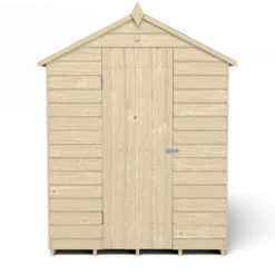 Forest 7 X 5ft Overlap Pressure Treated 7x5 Apex Shed - No Window -Garden Care Specialty Shop 12833292 1554833195142161