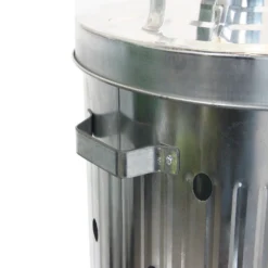 None Garden Galvanised Steel Incinerator / Fire Bin With Lid - 85L -Garden Care Specialty Shop 12834094 6265030658477975