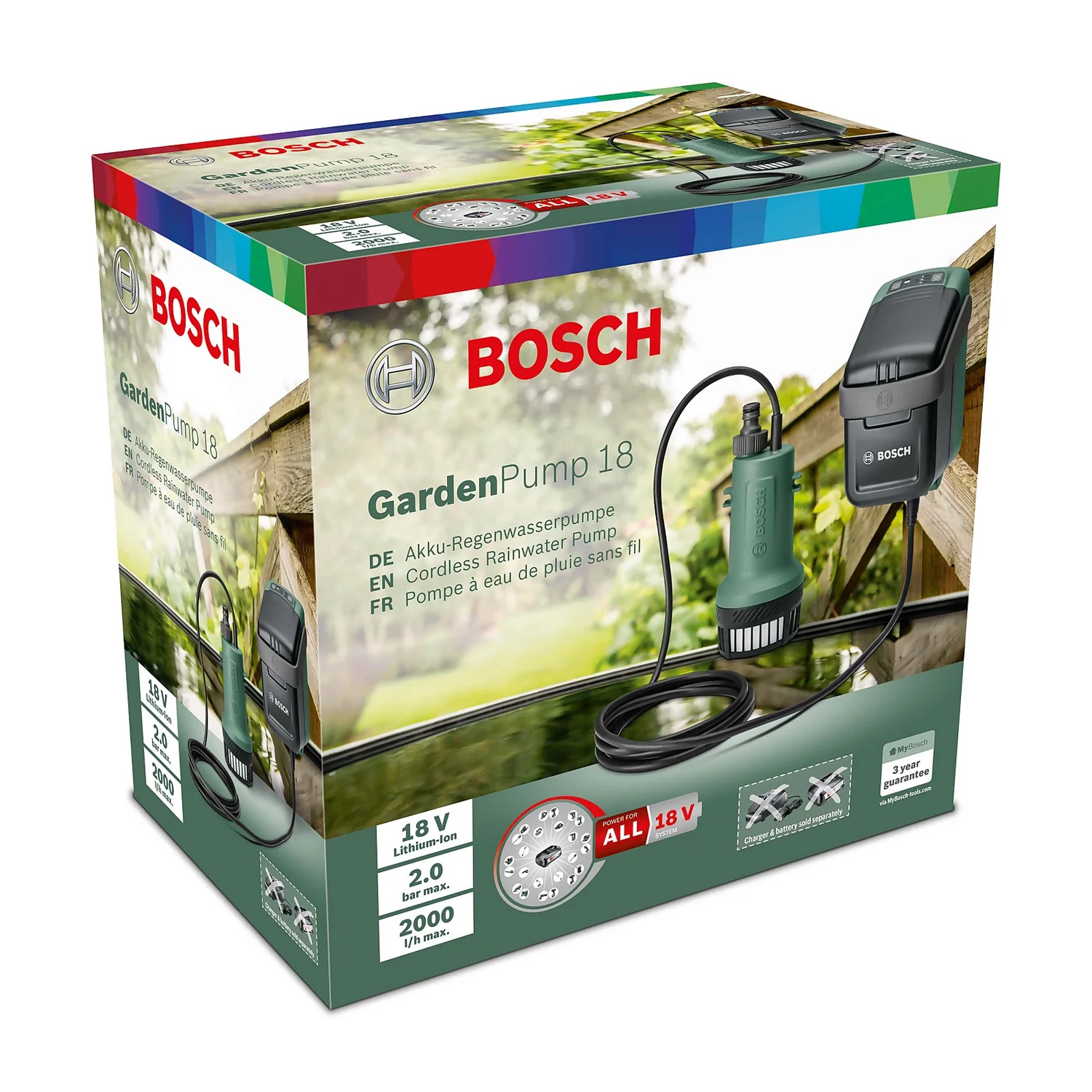 Bosch Gardenpump 18 Watering Pump 12 Bosch Gardenpump 18 Watering Pump - Image 10