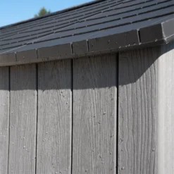 Lifetime 8x12.5 Ft Rough Cut Outdoor Storage Shed -Garden Care Specialty Shop 12836583 1224833208640139