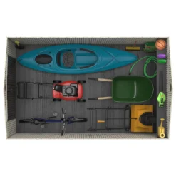 Lifetime 8x12.5 Ft Rough Cut Outdoor Storage Shed -Garden Care Specialty Shop 12836583 2954833208820853