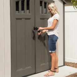Lifetime 17.5 X 8 Ft Dual Entry Outdoor Storage Shed 15 Lifetime 17.5 X 8 Ft Dual Entry Outdoor Storage Shed -Garden Care Specialty Shop 12836595 1175012583835617
